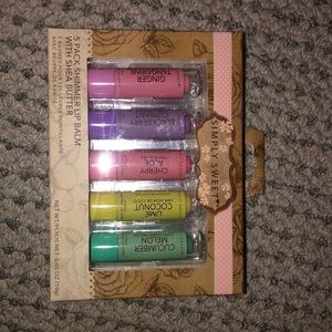 Lip balms with Shea butter